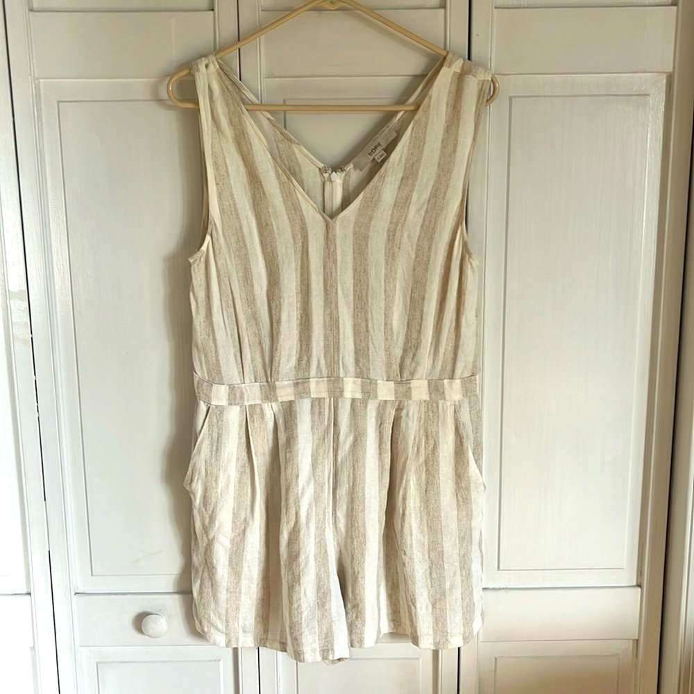Stripped romper